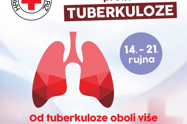 Tjedan borbe protiv tuberkuloze od 14. do 21. rujna 2026. godine